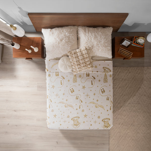 Cobertor ligero hogwarts christmas