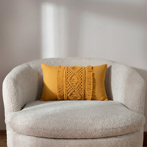 Funda De Cojín Macrame Amber