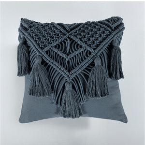 Funda De Cojín Macrame Indigo CUADRADO