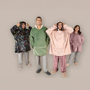 Winter Hoodie Sweet Pink UNITALLA