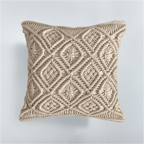 Funda De Cojín Mumbai Macrame CUADRADO