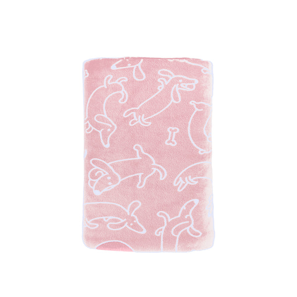 ACCESORIO DE MASCOTA COBERTOR MASCOTA ROSA FRAZADA