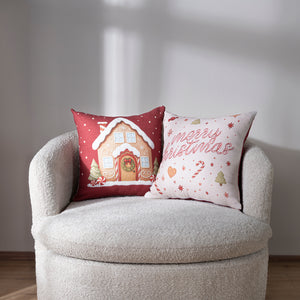Funda De Cojín Casa De Jengibre