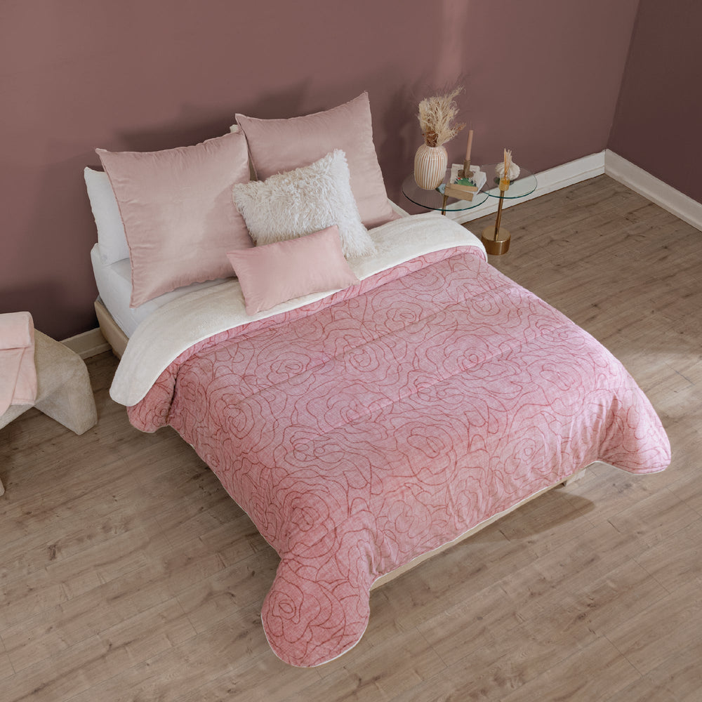 Cobertor Invernal Rosas