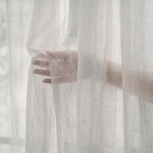 Cortinas Viena Argolla Blanco LARGA