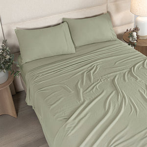 Sábanas Viasoft Washed Matcha