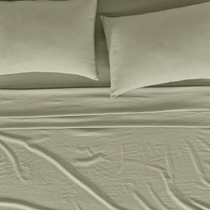 Sábanas Viasoft Washed Matcha