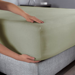 Sábanas Viasoft Washed Matcha