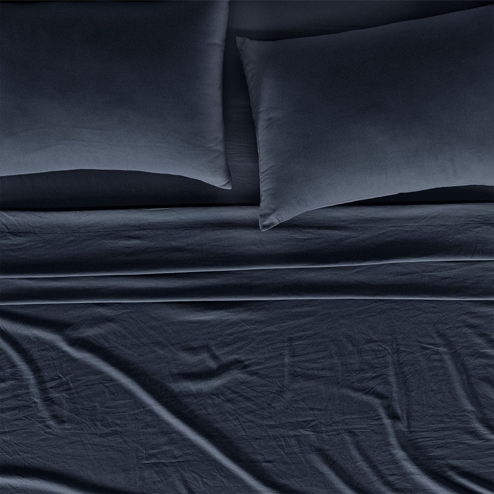 Sábanas Viasoft Washed Marino MAT