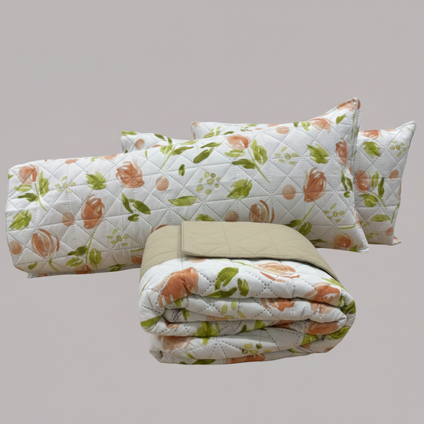 Edredón Tulipanes Con Fundas