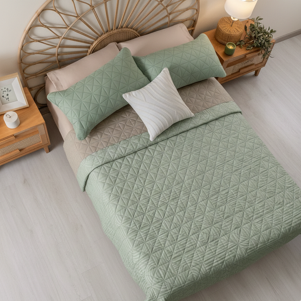 Edredón Garden Con Fundas