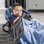 Cobertor Baby Siberia Blue Stars