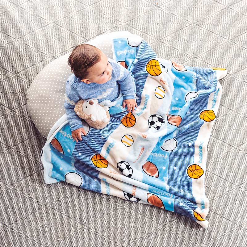 Cobertor Baby Ligero Pelotas
