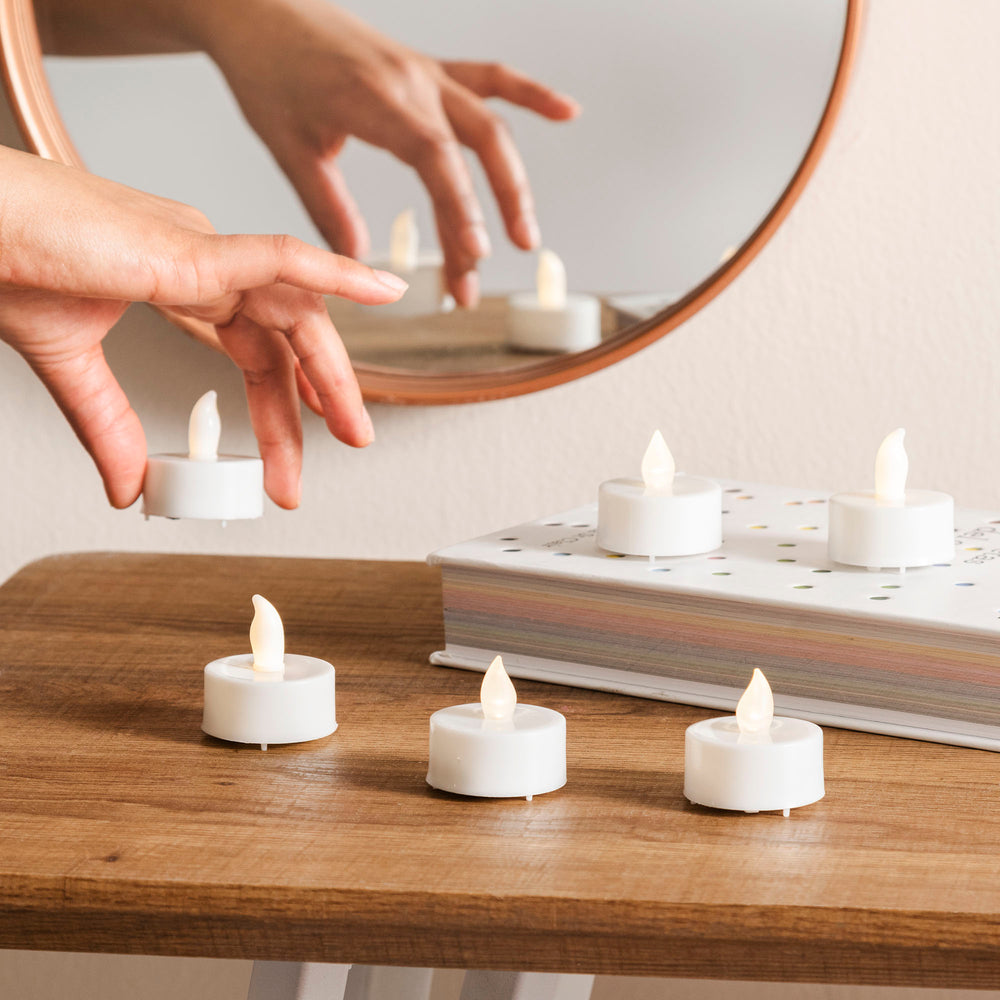Serie De Luces Jgo De Velas Led UNITALLA