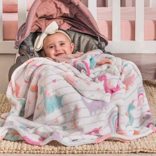 Cobertor Baby Ligero Sweet Dino CARRIOLA